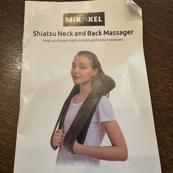 Mirakel Electric Shiatsu Back Neck Massager - Picture 2 of 7